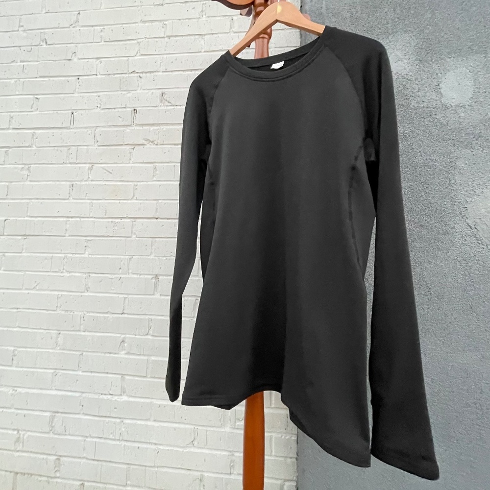 Men's/Unisex XL (Pack of 3) Discount Industry Black Long Sleeve Performance T's